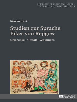 cover image of Studien zur Sprache Eikes von Repgow
